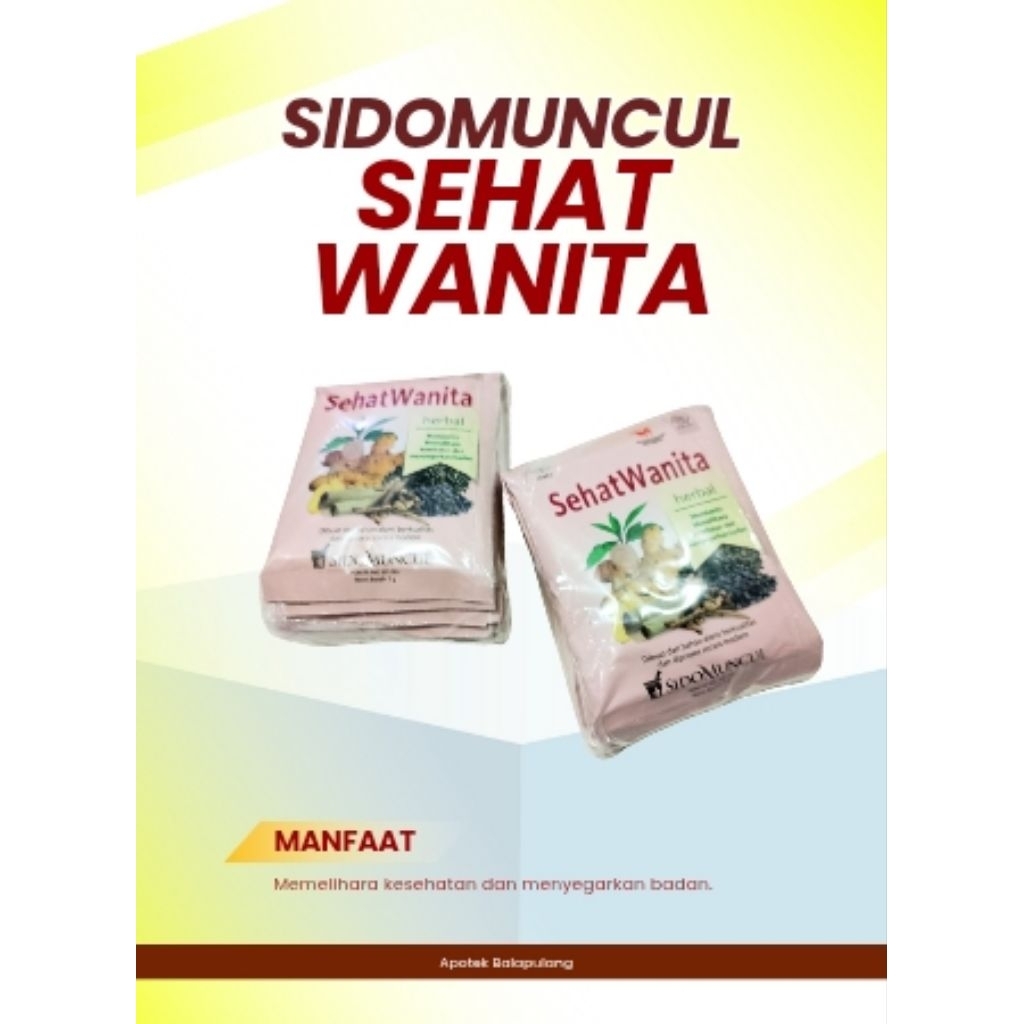 

SIDOMUNCUL Jamu Sehat Wanita