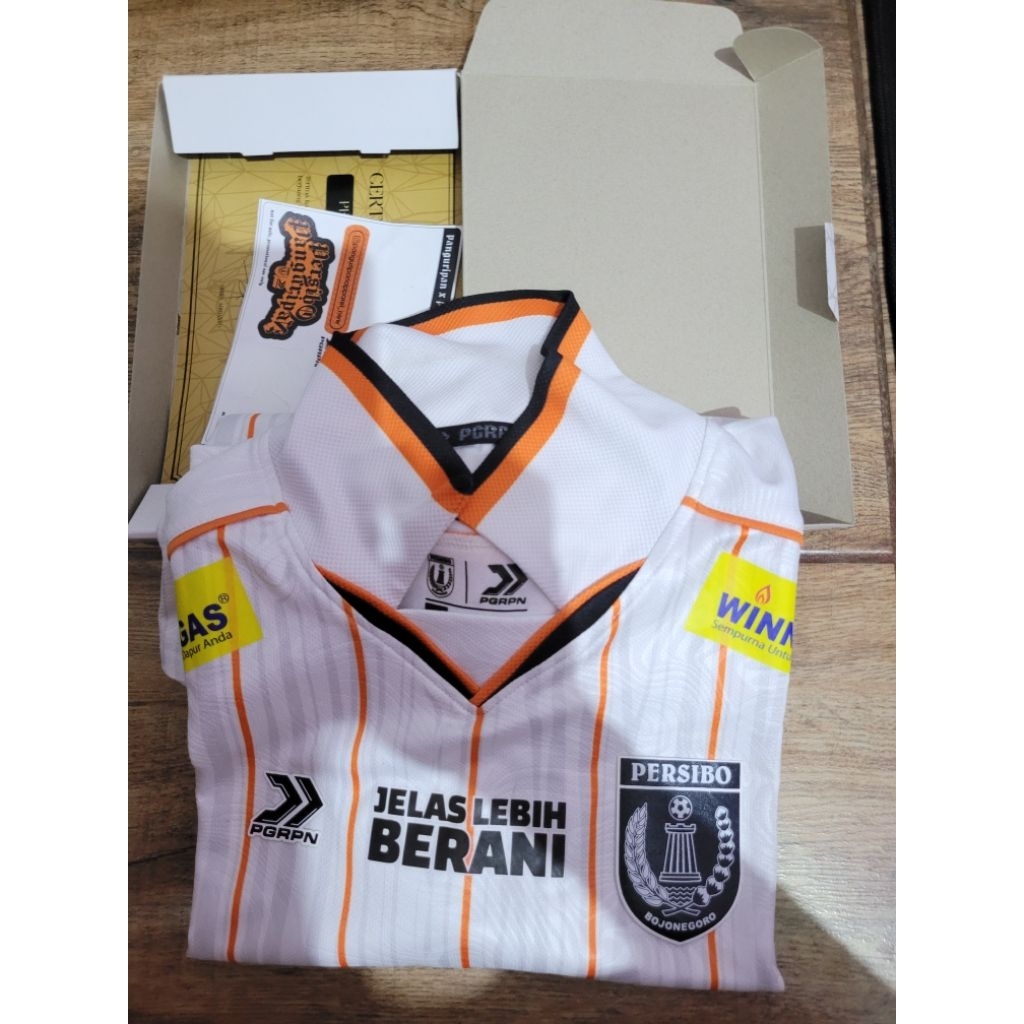 Jersey Away Persibo Bojonegoro Liga 2 Player Issue