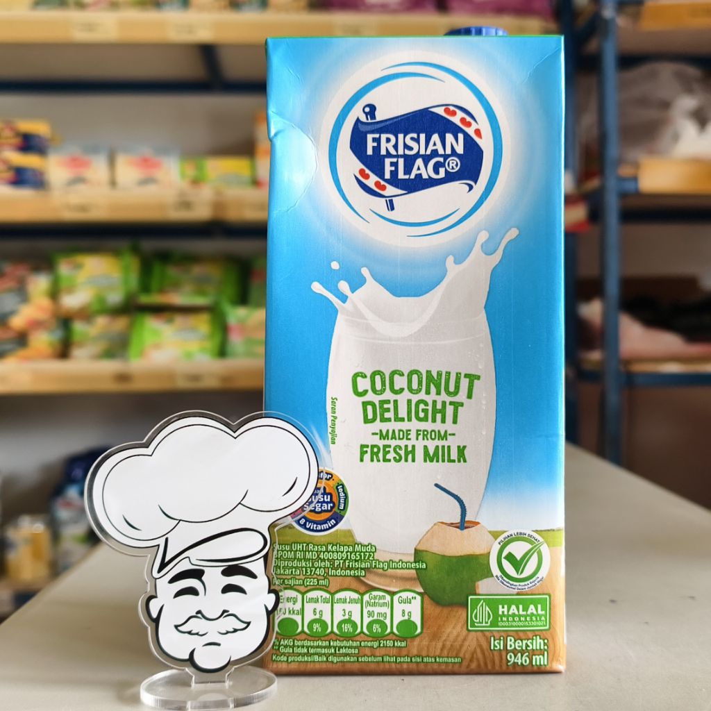 

Susu Frisian Flag Coconut Delight Milk 946Ml / Susu Bendera Kelapa Delight 946Ml