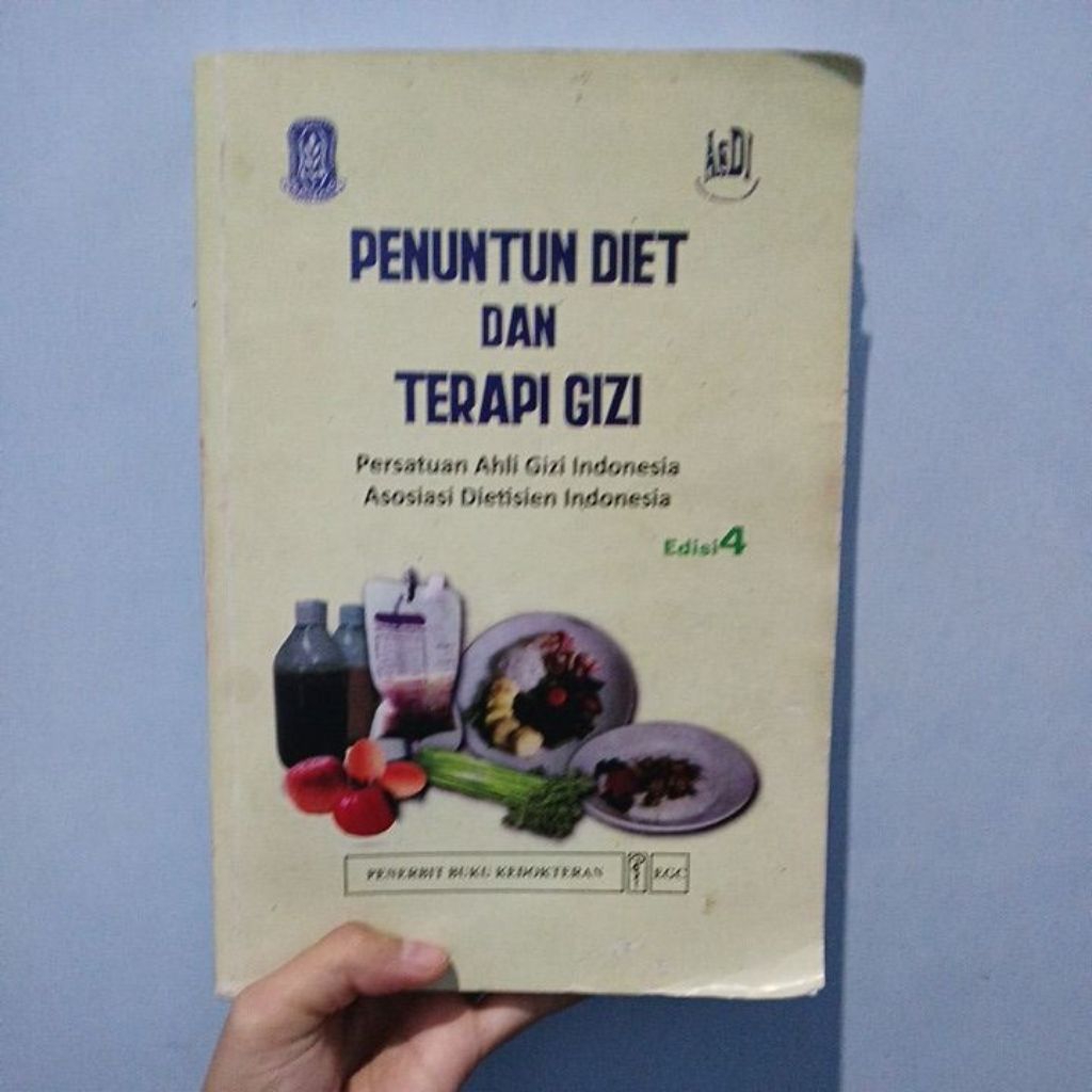 Preloved buku EGC Penuntun Diet dan Terapi gizi edisi 4