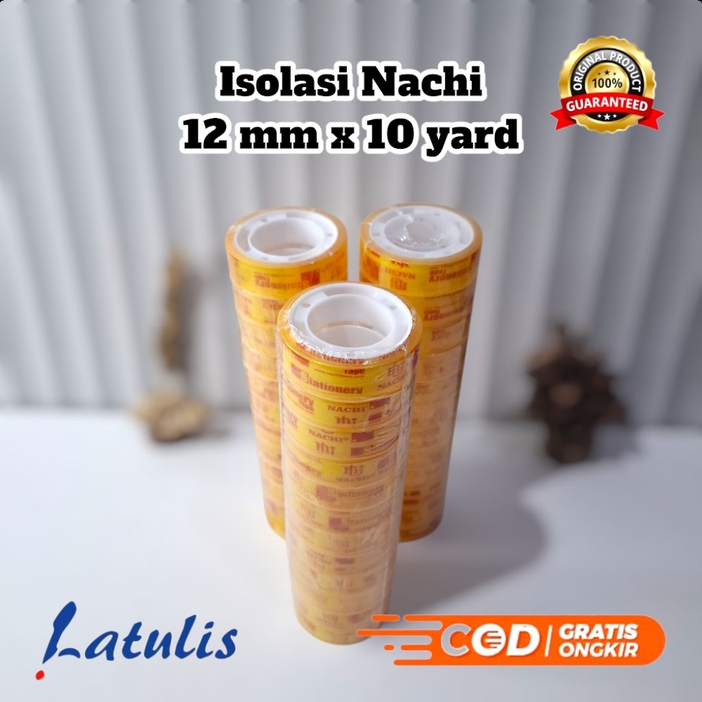 

Isolasi Kado Nachi 12mm x 25 yard