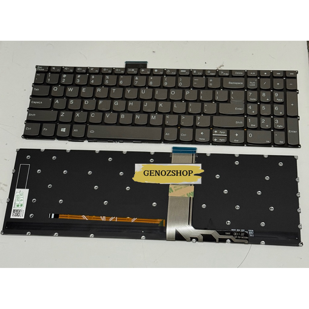 Keyboard Laptop Untuk Lenovo Ideapad Slim 3 15AlC6 15ITL6 Backlight