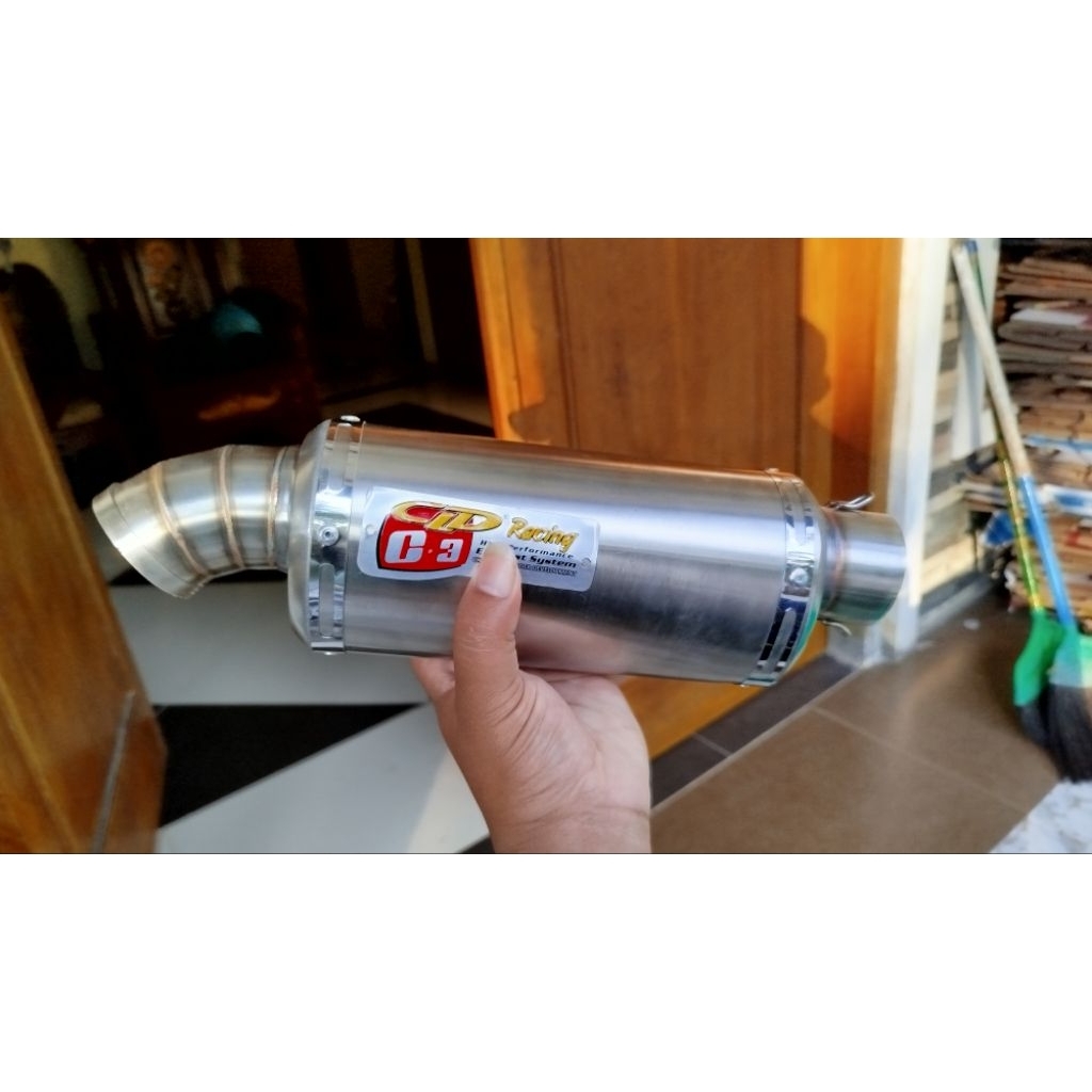 SLENCER KNALPOT CLD C3 OVAL ONLI KNALPOT RACING CLD C3 OVAL SLENCER KNALPOT RACING CLD C3