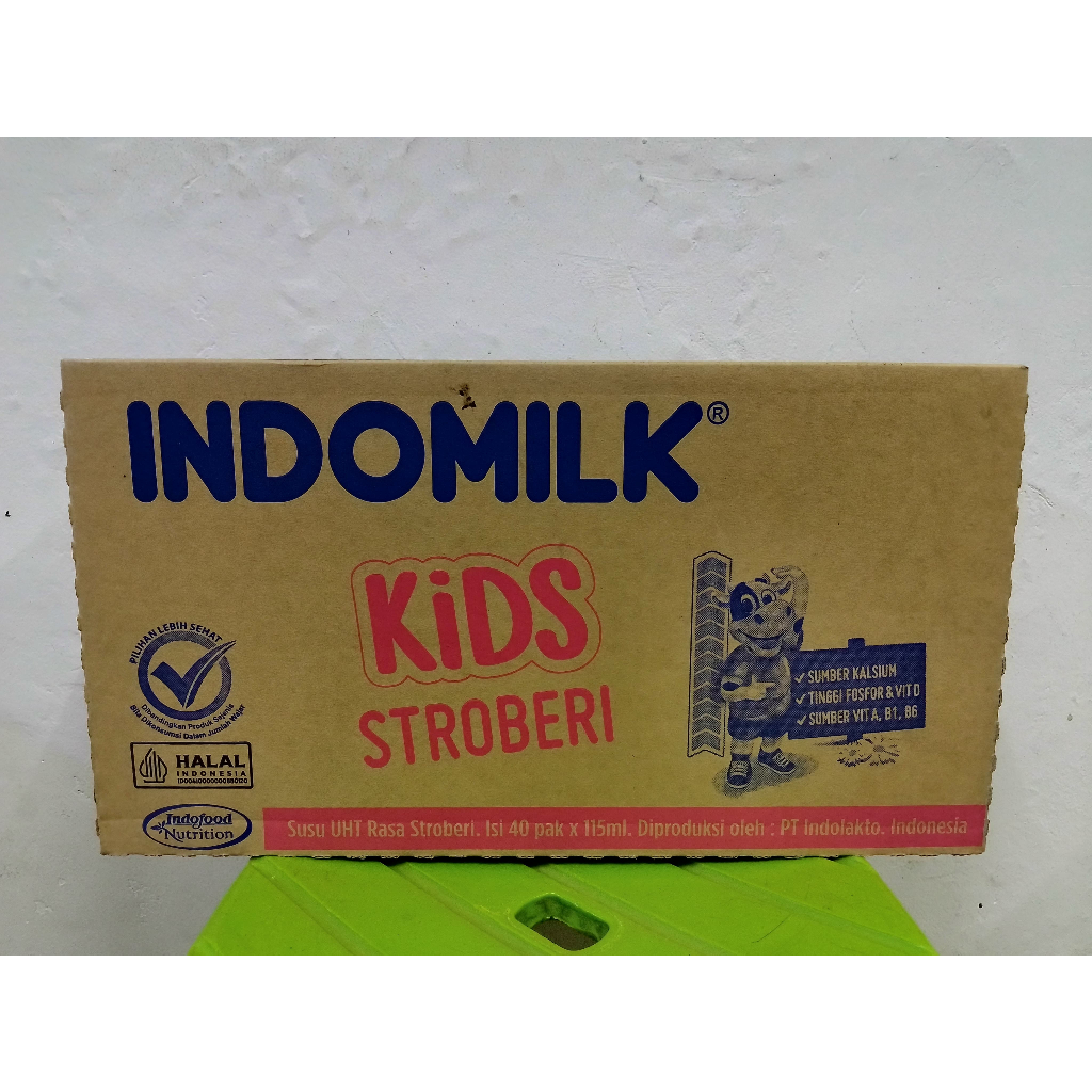 

Indomilk Susu Kids Stroberi 1 Dus 40 Pcs x 115ml