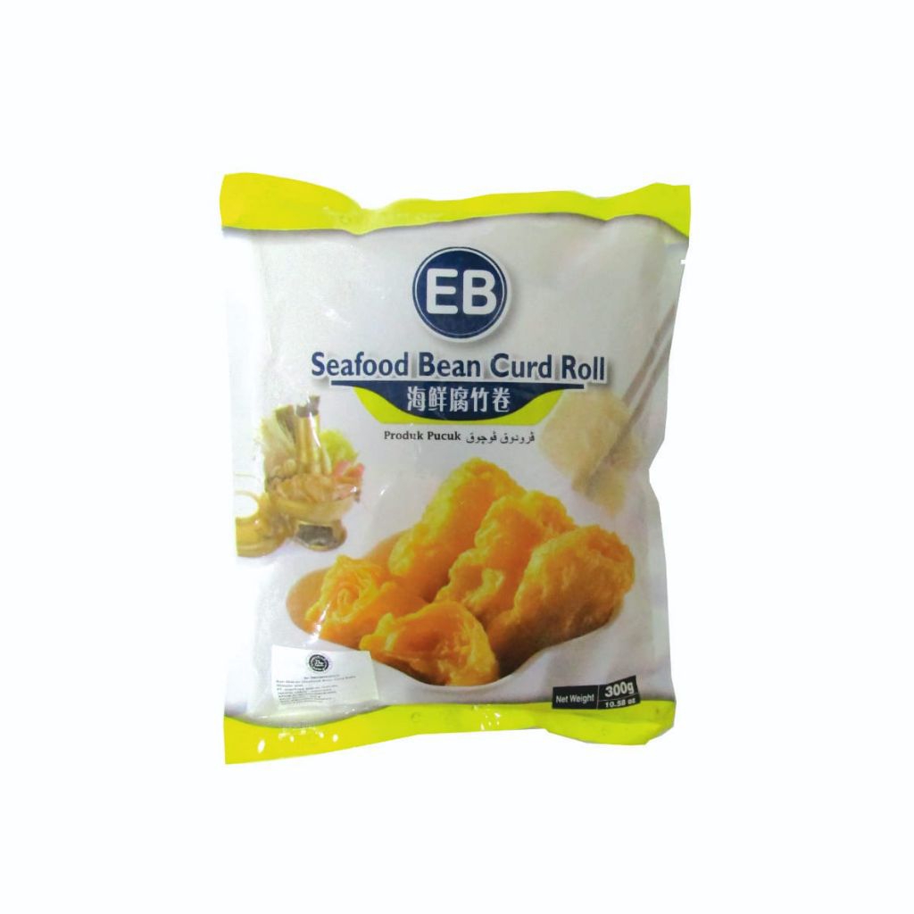 

EB Seafood Bean Curd Roll 300 gram ( Halal ).