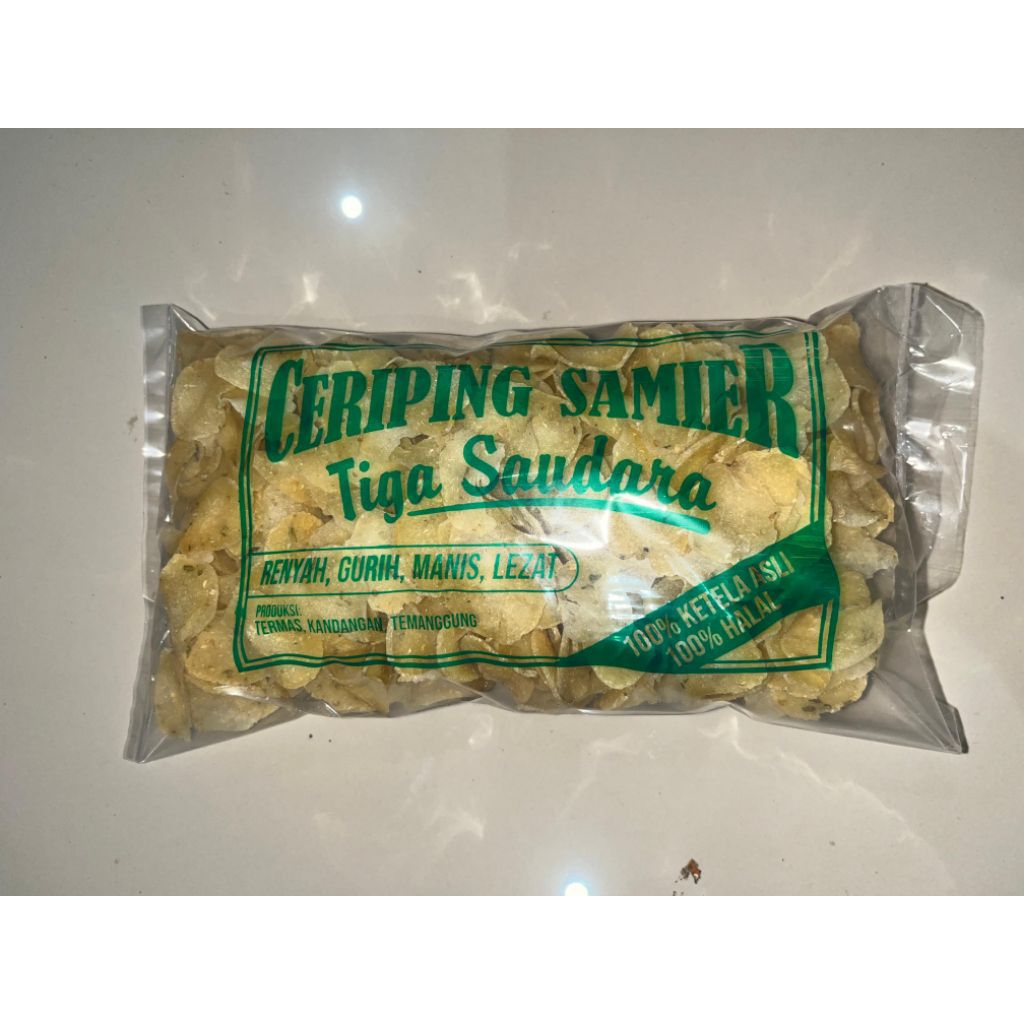 

Keripik Samier Mentah