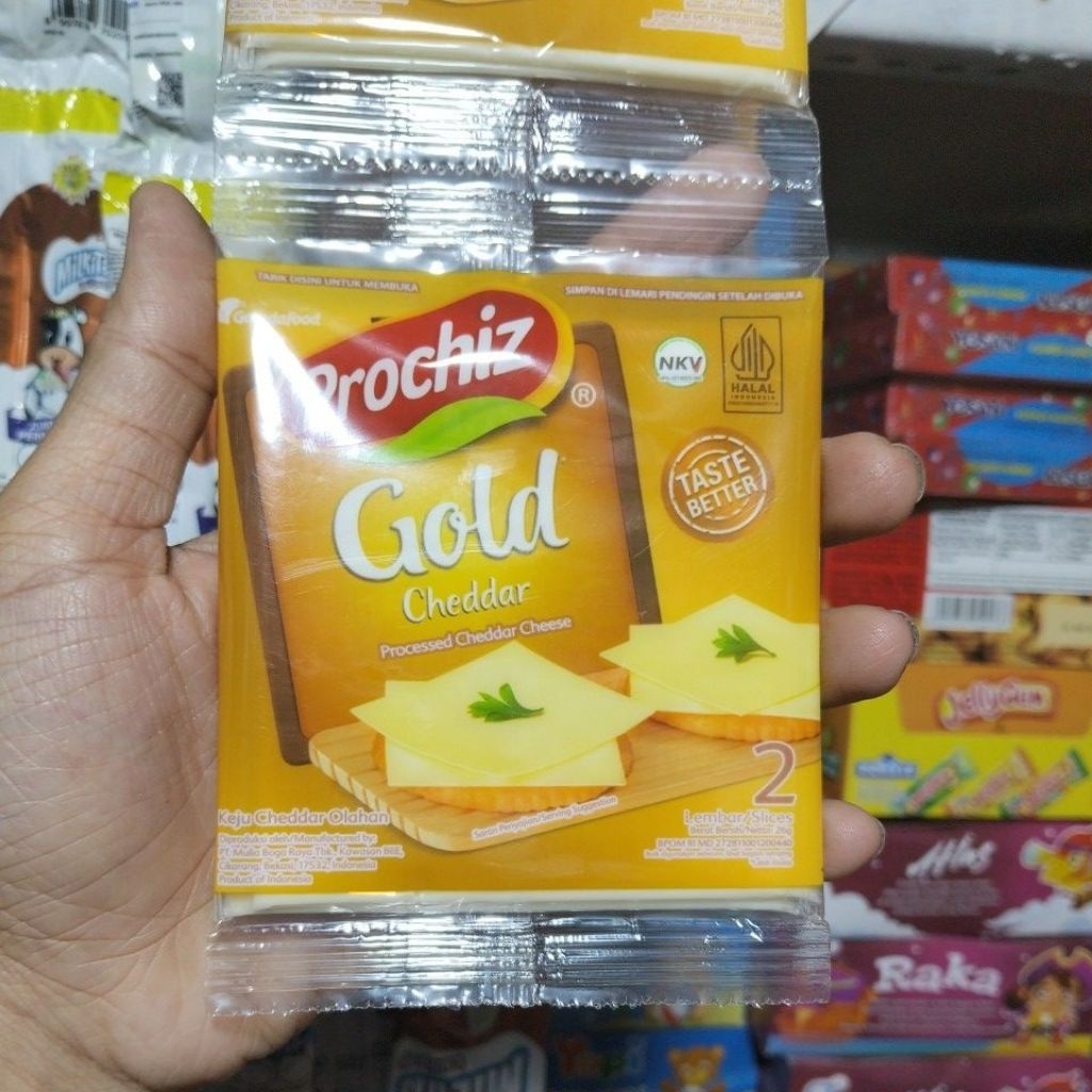 

Prochiz keju slice renceng 8 Bks x 26 gr x 2 lbr