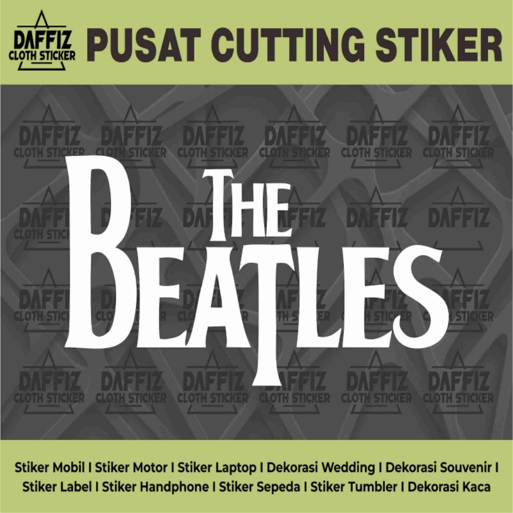 

STIKER CUTTING THE BEATLES
