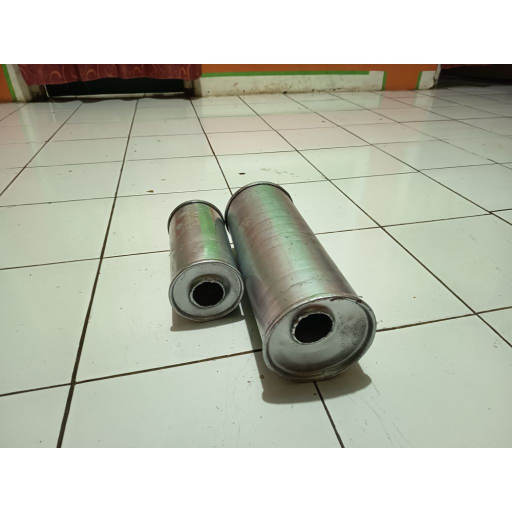 Tabung standar knalpot mobil depan belakang kijang super