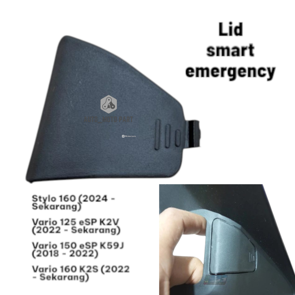 Lid smart emergency tutup kunci kontak vario 150 new 2018 K59J 81145 k59 A70ZB Vario 125 new gen 2 k