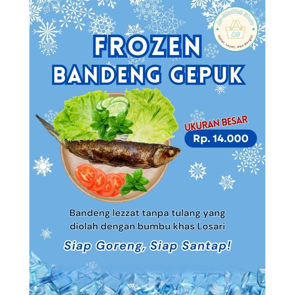 Promo Bandeng Gepuk / Otak-Otak Bandeng Frozen khas Losari