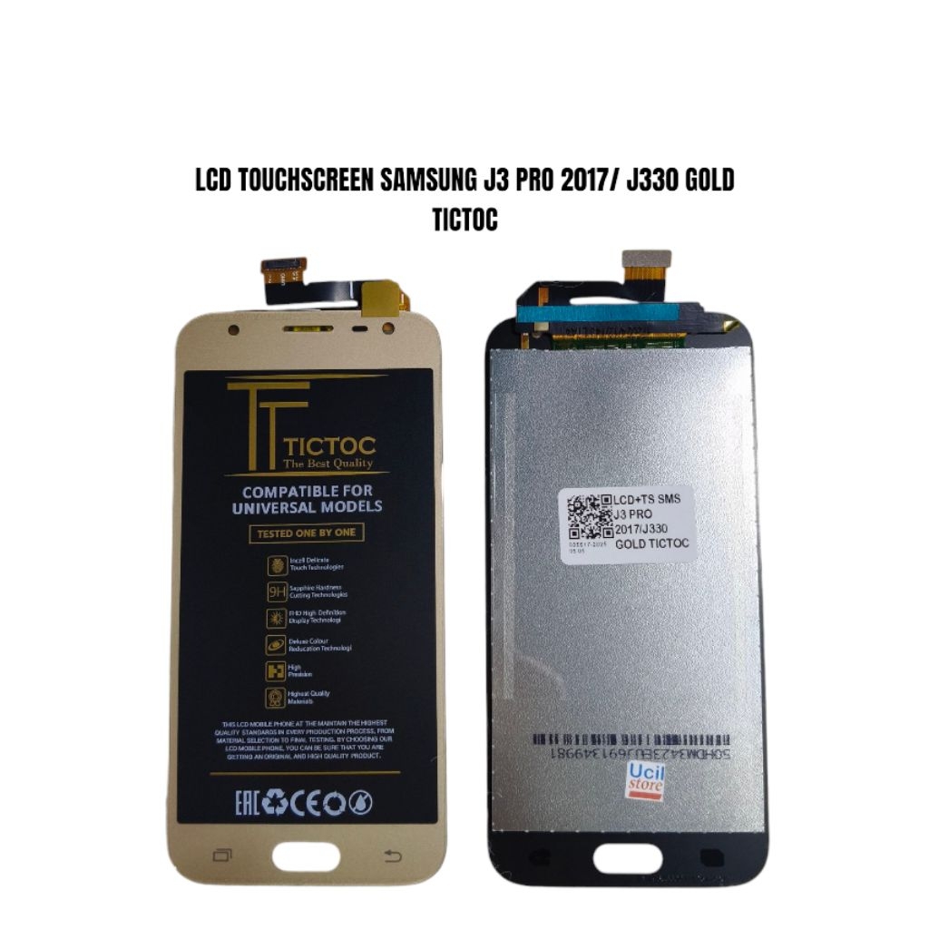 LCD TOUCHSCREEN SMS J3 PRO 2017/ J330 GOLD TICTOC