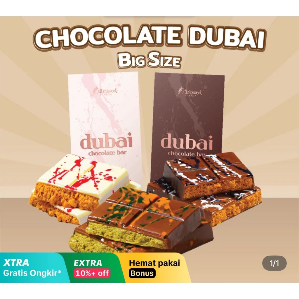 

BTS DUBAI CHOCOLATE BAR - BIG SIZE