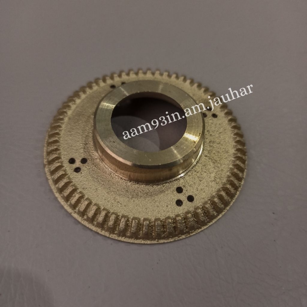 Piringan Kompor Gas Kecil Diameter 6,6 cm RINAI set Burner RINNAI Bahan full Kuningan Tungku Barner 