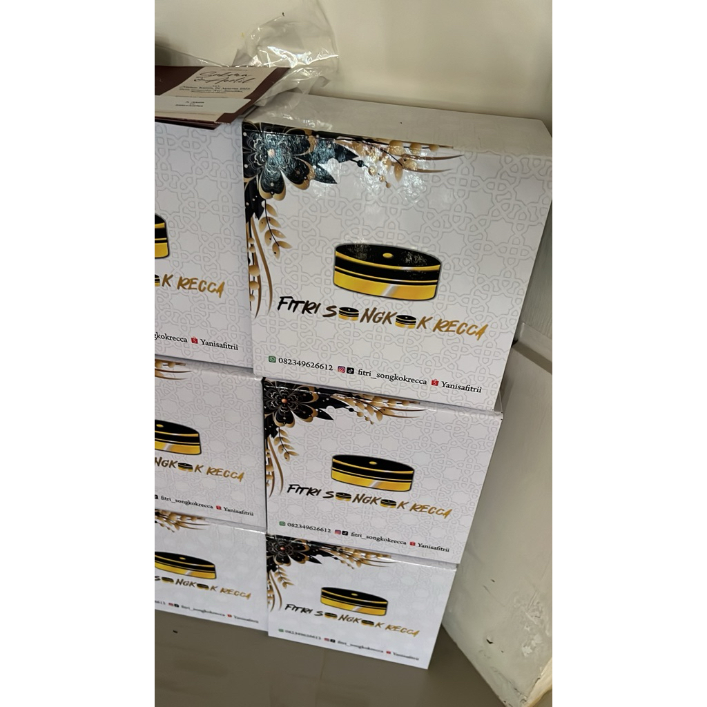 

HARDBOX SONGKOK RECCA BAHAN PREMIUM