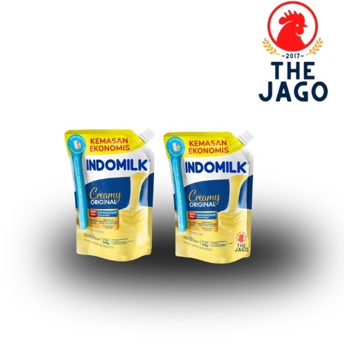 

Indomilk Kental Manis Pouch 545gr (Cokelat / Putih) - Susu SKM Serbaguna