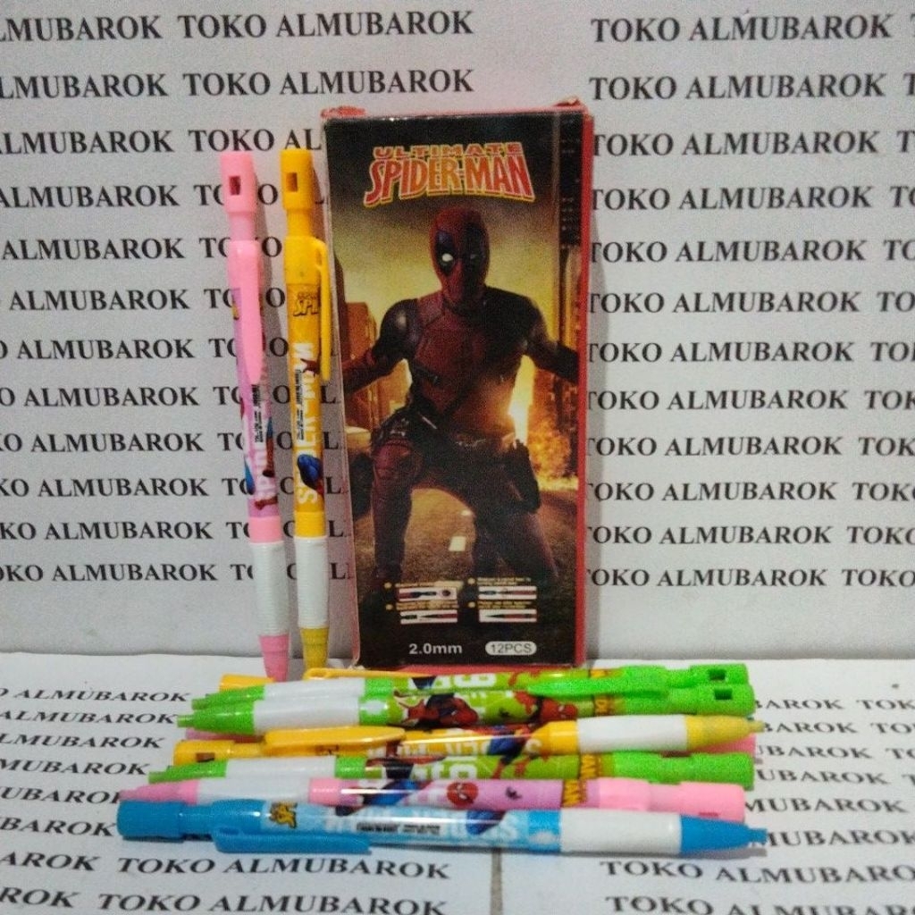 

pensil mekanik isi ulang 1pak isi12pcs