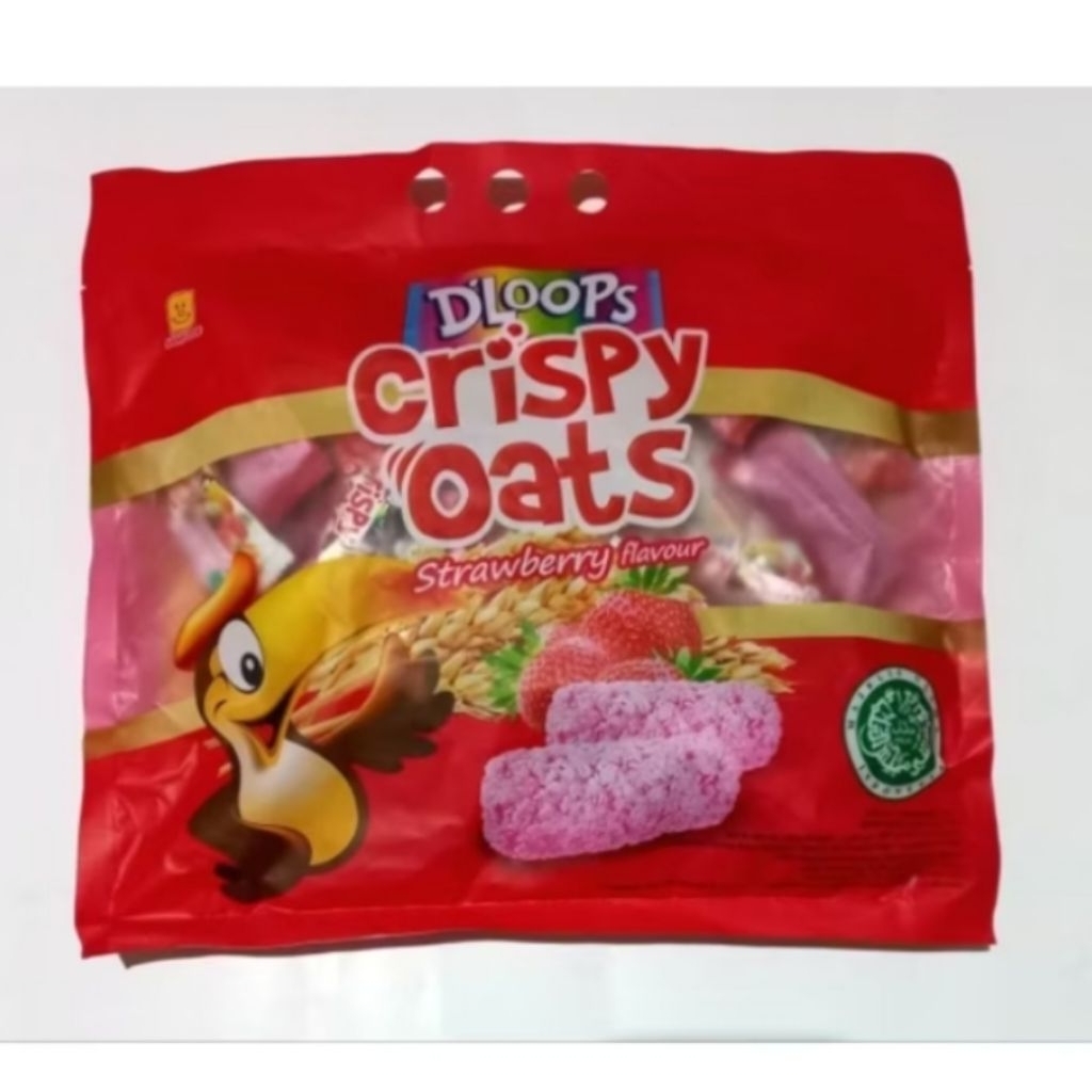 

snack Dloops OATS bag 400gr (40pcs) Crispy oats bag