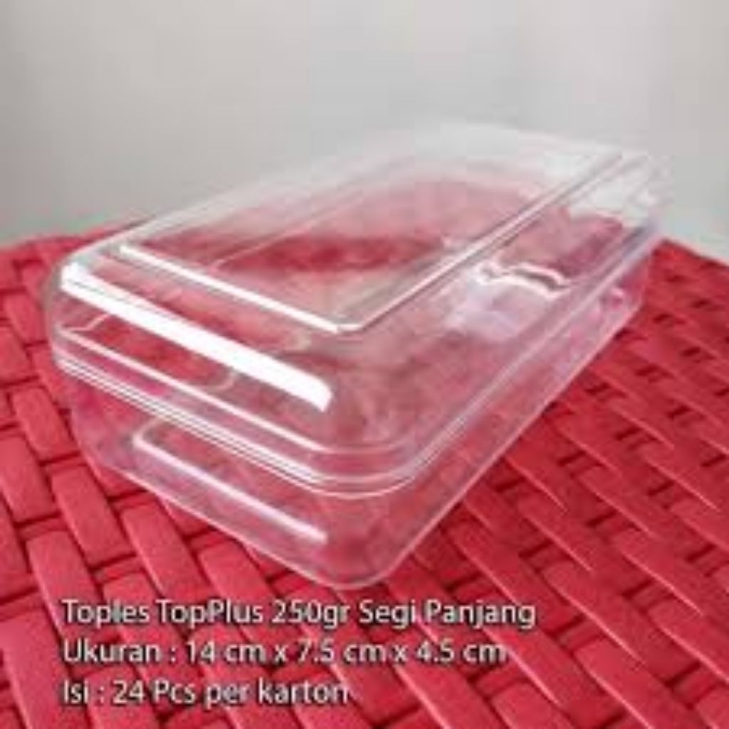 Toples 1 Set Paket Panjang Tempat Kue Lauk Serbaguna