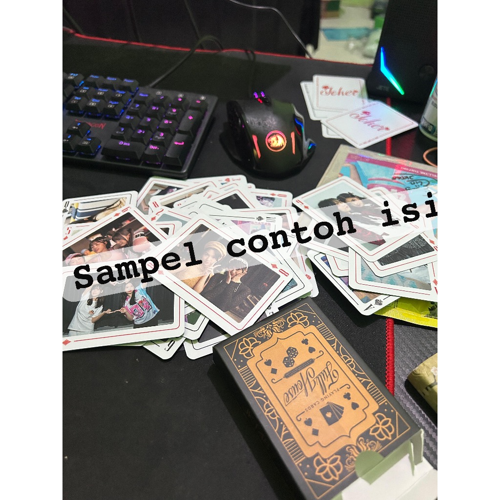 Benefit Playing Cards (kartu remi) special concert FULL HOUSE JKT48