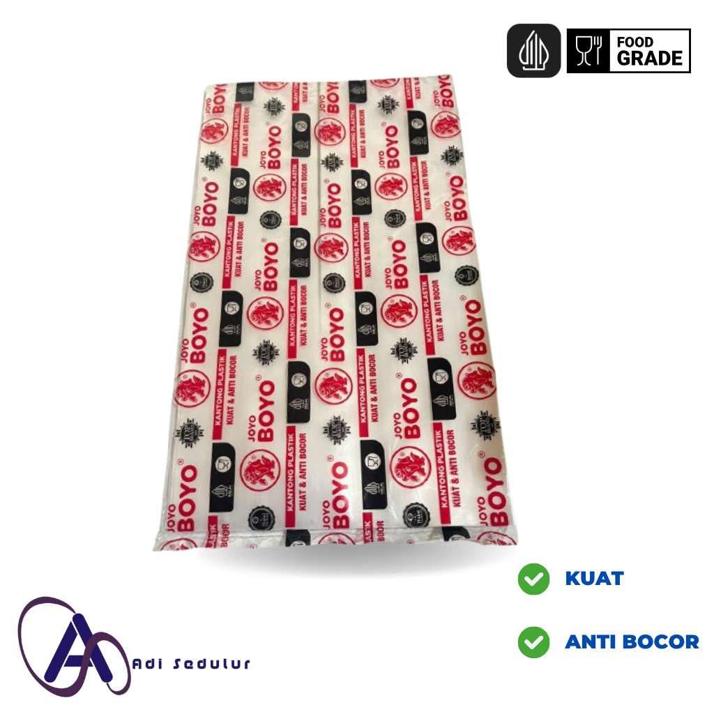 Kantong Plastik Joyo Boyo Tebal 0,5 | Plastik Kemasan Camilan Tebal 0,5 Ukuran 18 x 30