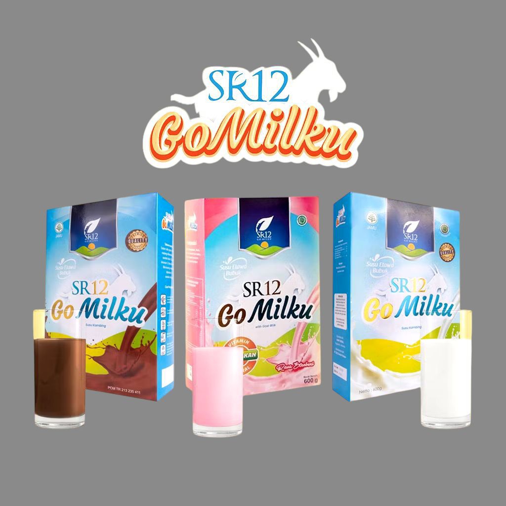 

Susu SR12 600gr Gomilku /Susu Kambing Ettawa Bubuk Original