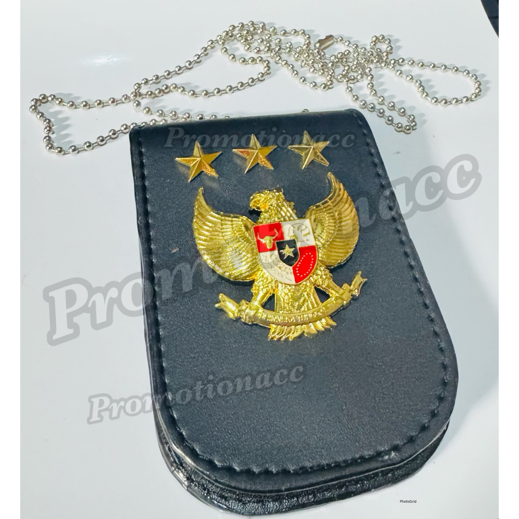 

Dompet KTA GARUDA Bintang 3 GARUDA PANCASILA Dompet Kartu ID Card Name Tag Kulit Plus Kalung dan Lencana GARUDA Bintang 3 PREMIUM 100% ORIGINAL