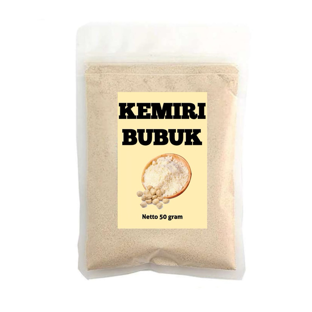 

KEMIRI BUBUK / CANDLENUT POWDER ISI 50GR