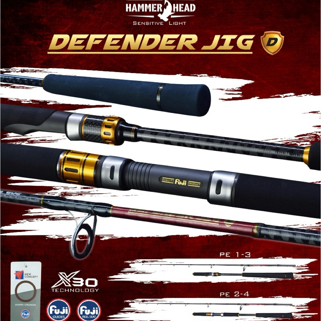 Joran Pancing HammerHead Jigging Defender
