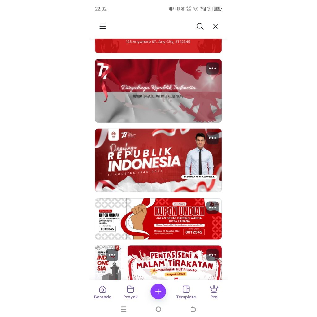 

Spanduk HUT RI untuk anak dan keluarga. ukuran 45 x 95 cm. isi 2 pcs.