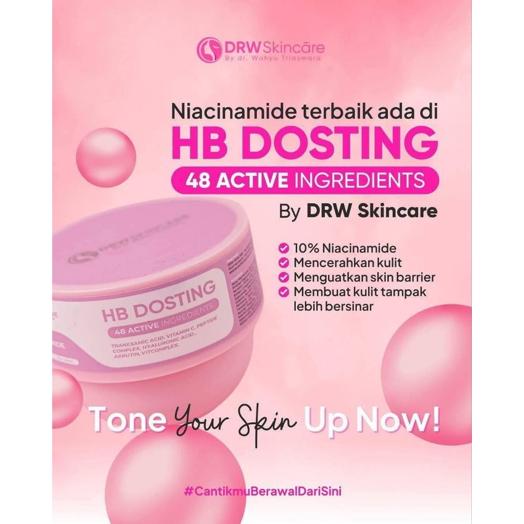 HB DOSTING DRW SKINCARE ORIGINAL 100%