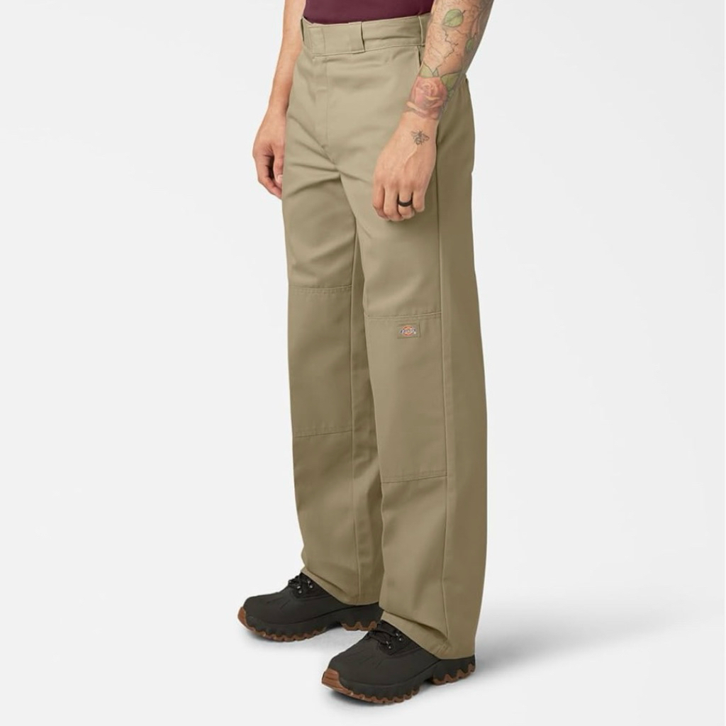 Dickies Loose Fit Double Knee Work Pants 85283 - Khaki