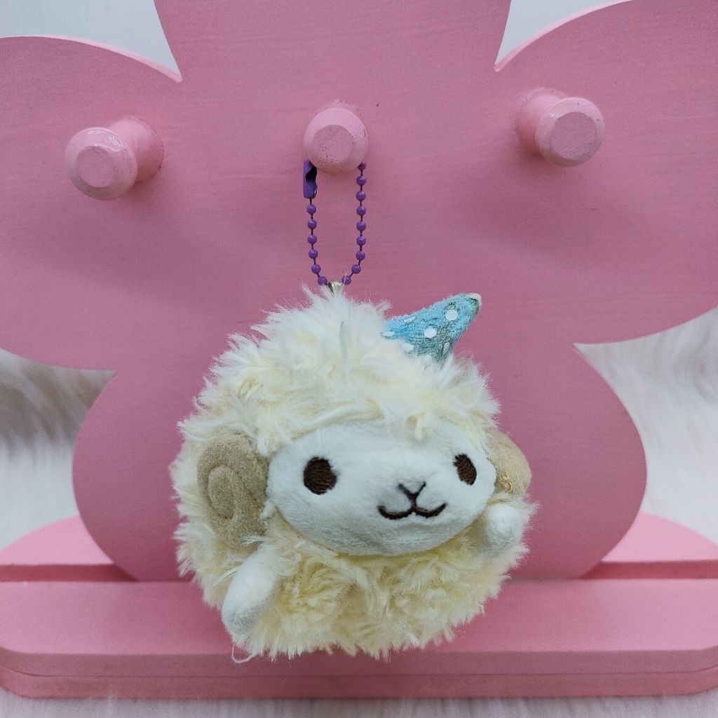 Gantungan Kunci Domba Amuse Ori Ganci Lucu Ori Domba Amuse Bulir Bawah Bagcharm