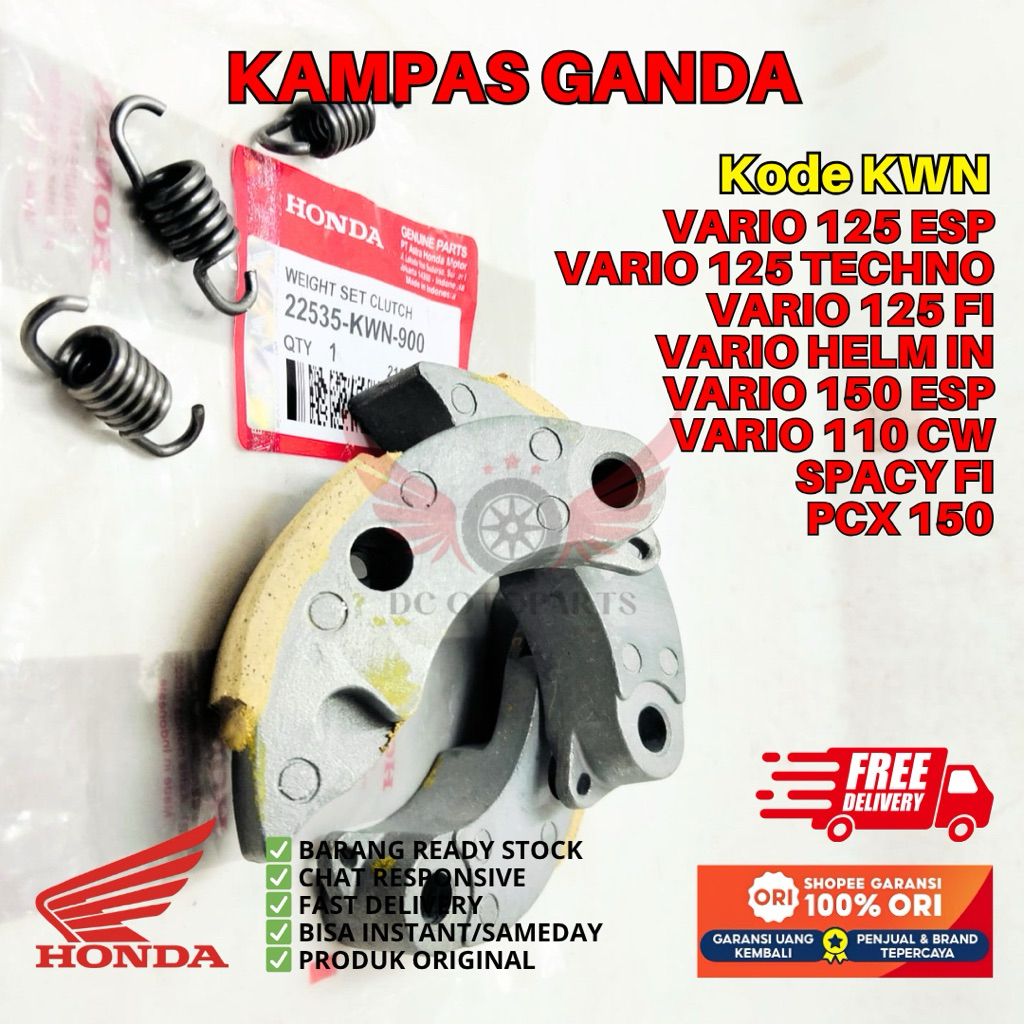 KWN KAMPAS GANDA HONDA VARIO 125 ORIGINAL AHM HONDA, KAMPAS GANDA ORIGINAL VARIO 125 TECHNO, KAMPAS 