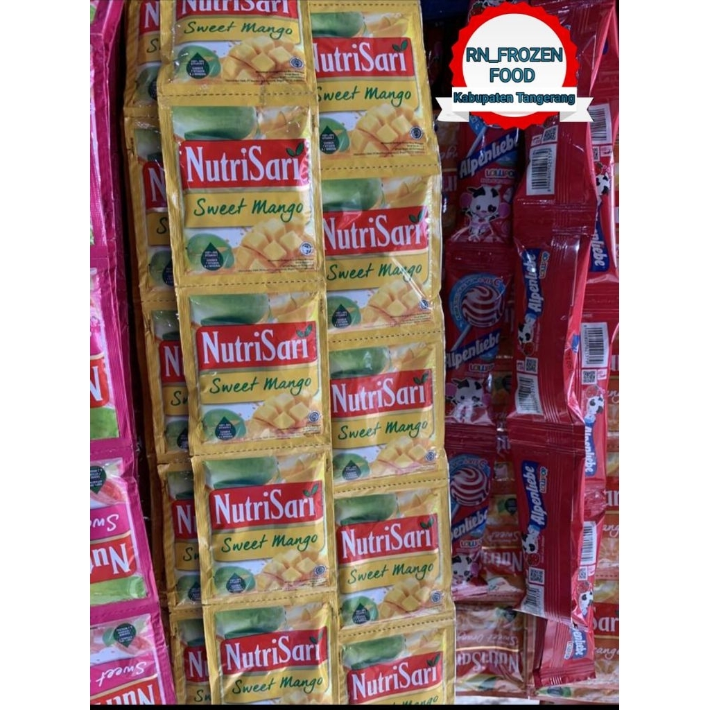 

NUTRISARI SWEET MANGO | KEMASAN 1 RENCENG ISI 10 SACHET