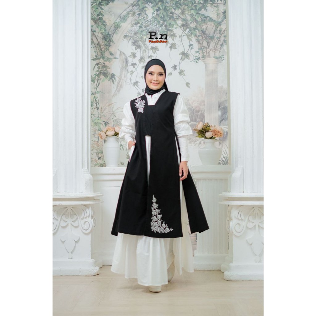 Dress wanita, fashion muslim, dress wanita, hijab dress, muslim wanita, dress busui, gamis linggam, 