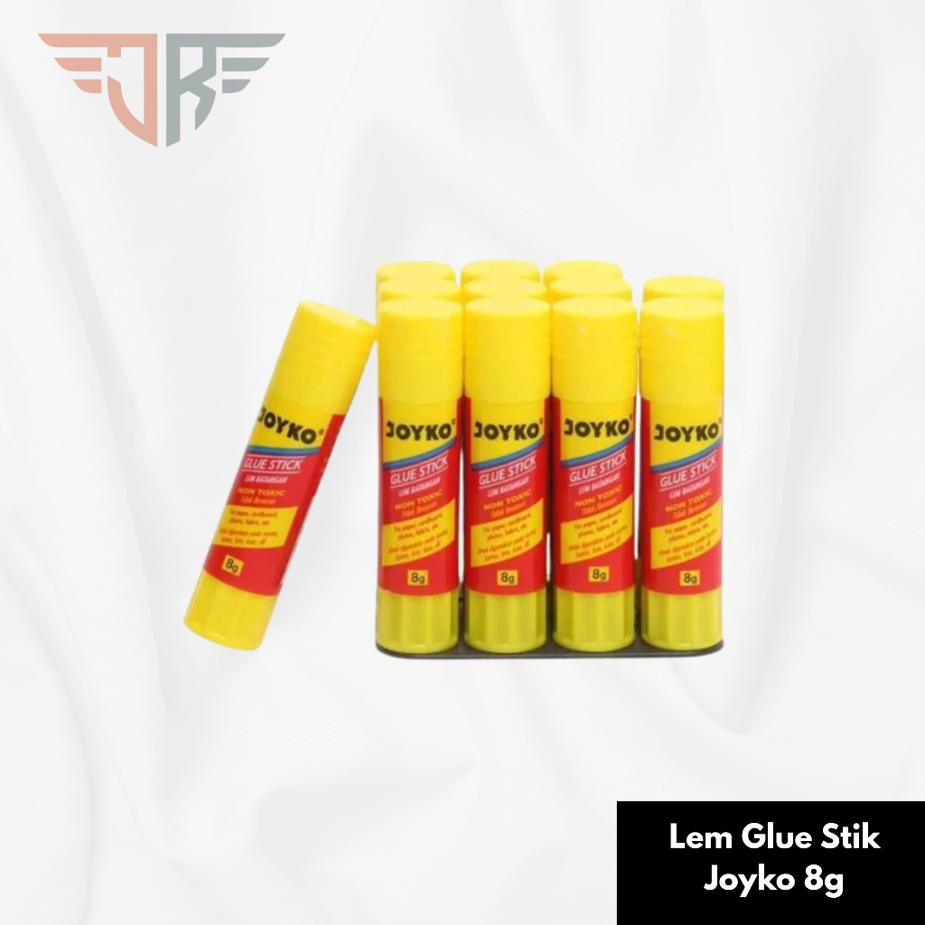 

LEM GLUE STICK JOYKO 8 GR /LEM STIK KERTAS 8 GR JOYKO
