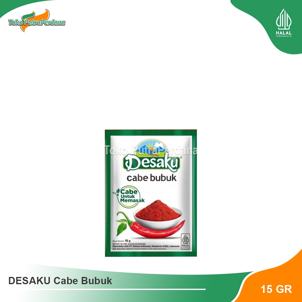 

DESAKU Cabe Bubuk 15gr (1 Pcs)