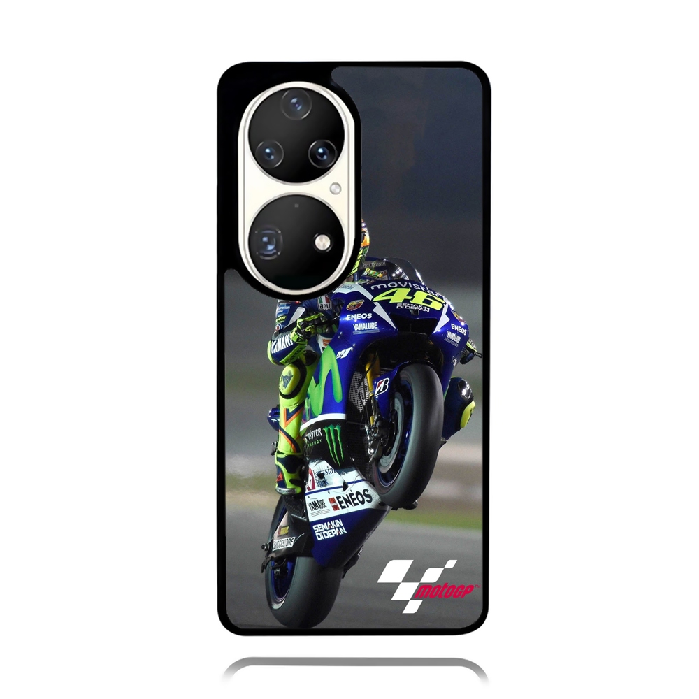 Case HP Huawei P70 P60 P50 P40 P30 P20 P10 Pro TPU Rubber Valentino Rossi VR46