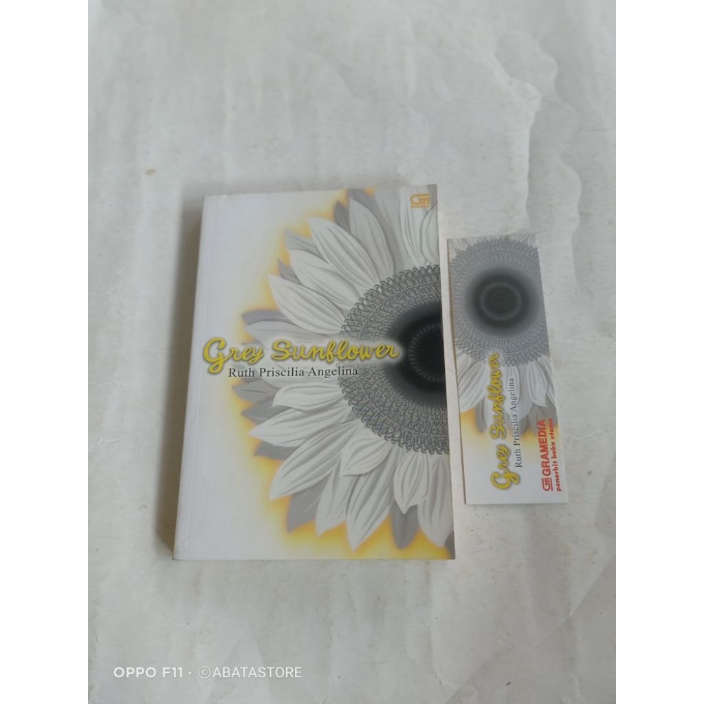 NOVEL GREY SUNBLOWER RUTH PRISCILIA ANGELINA