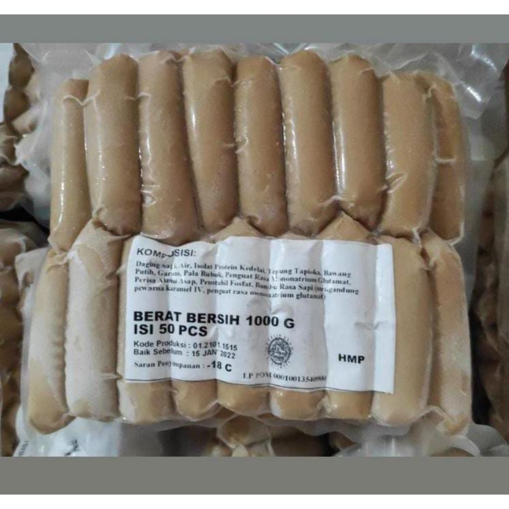 

Sosis sapi hotel, cafe dan restauran yang rasa daging sapinya berasa banget.