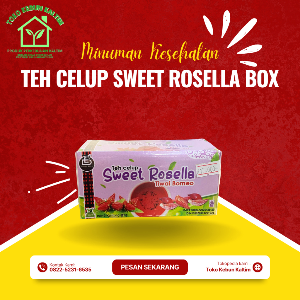 

TEH SWEET ROSELLA TIWAI BORNEO BOX