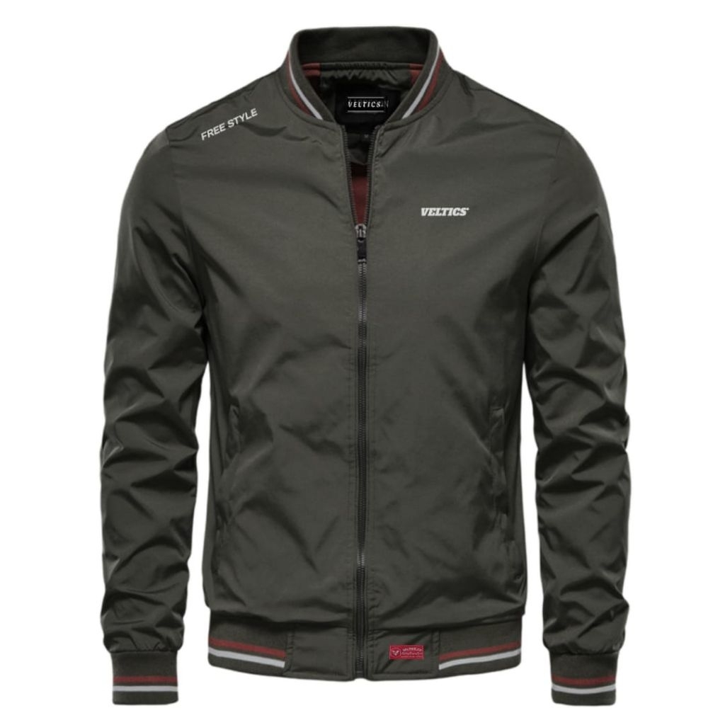 HOT PRODUCT VELTICS JAKET BOMBER RETRO FREESTYLE JAKET PARASUT PRIA WANITA SIMPLE JAKET MOTOR