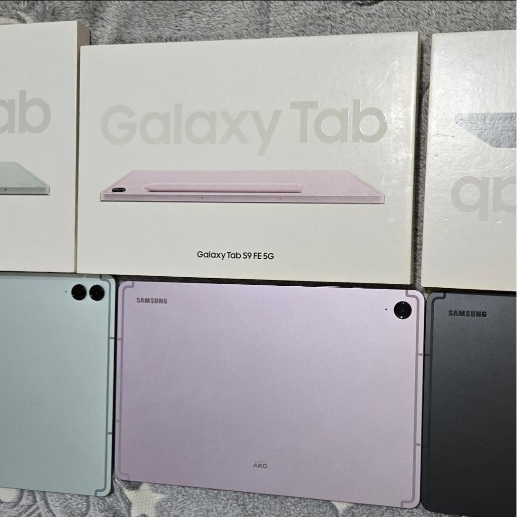 SAMSUNG TAB S9 FE 5G Cellular 6/128 GB Resmi Indonesia Bekas Second WIFI CELL