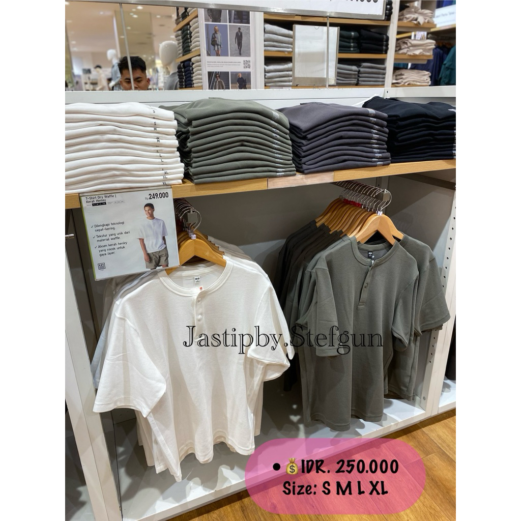 UNIQLO MAN | Dry t shirt rib