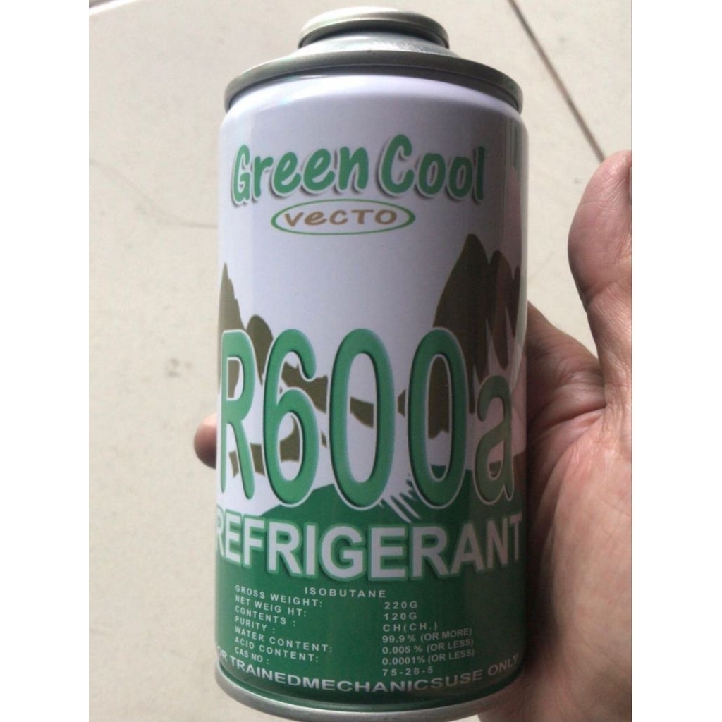 Refrigerant R 600a Green Cool