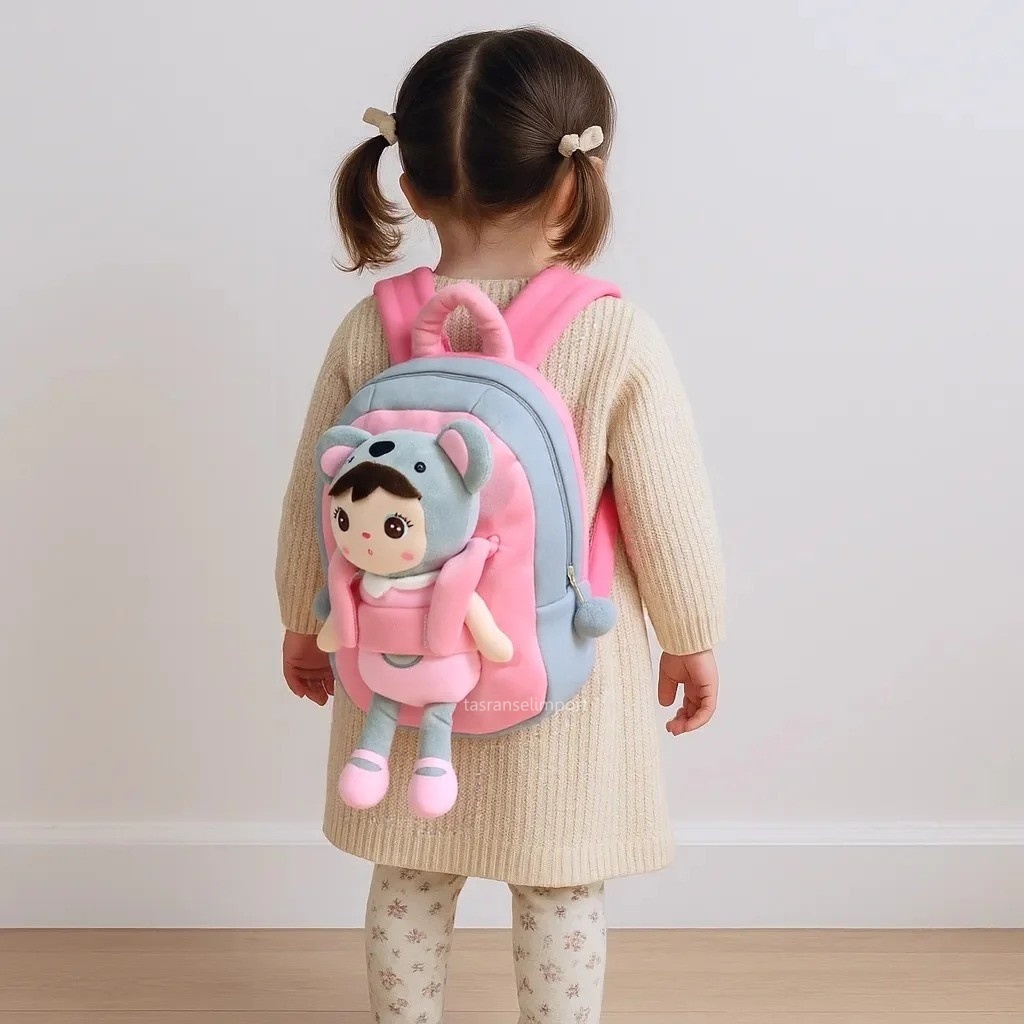 TAS KUDA PONI ANAK PEREMPUAN / TAS KUDA PONI ANAK / TAS KUDA PONI LED / TAS KUDA PONI RANSEL ANAK PE