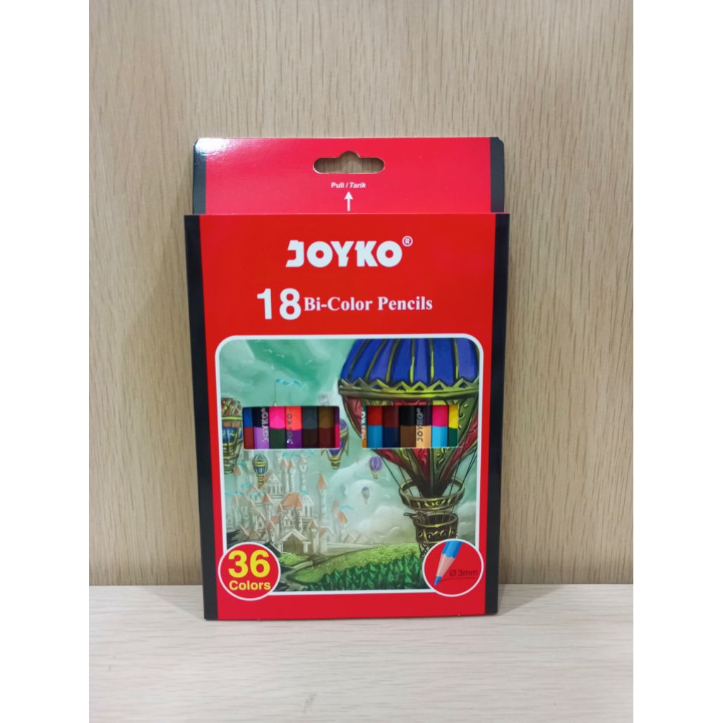 

(1PCS) PENSIL WARNA 36 JOYKO BOLAK-BALIK CP-Bl102