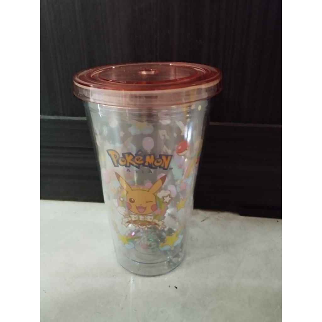 tumbler gelas pokemon pikachu yoshinoya