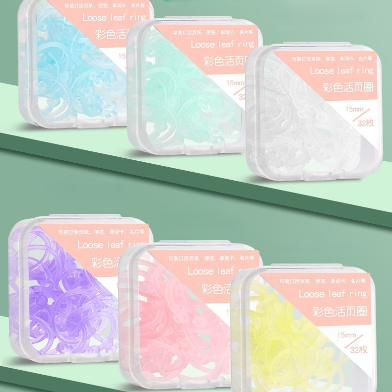 

Ring binder loose leaf / kertas binder / Binder loose leaf transparant 1 box